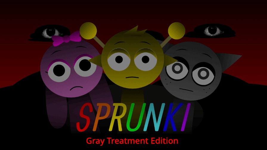 Sprunki Édition Traitement Gris